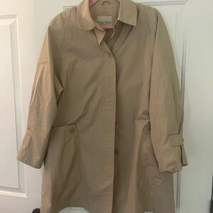 Boundary Waters Beige Trench Coat
